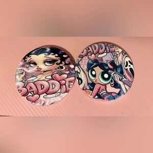 Baddie Themed Round Coasters